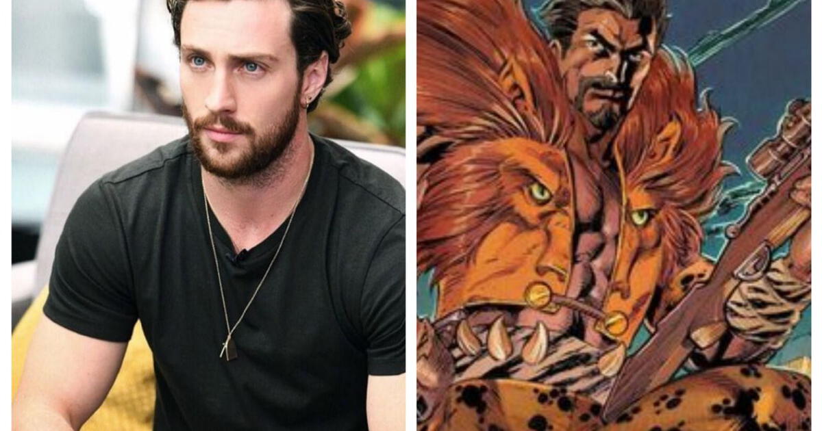 “Kraven, El Cazador”: Revelan Imágenes De Aaron Taylor-Johnson Como El ...