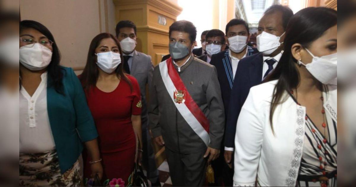 Pedro Castillo moción de vacancia presidencial: jefe de Estado se ...