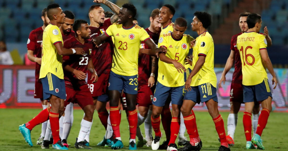 Colombia vs. Venezuela alineaciones confirmadas del partido por la