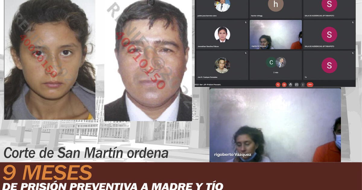 Nueve Meses De Prisión Preventiva Para Madre Y Tío Involucrado En Nueve Meses De Prisión Preventiva Para Madre Y Tío Involucrado En