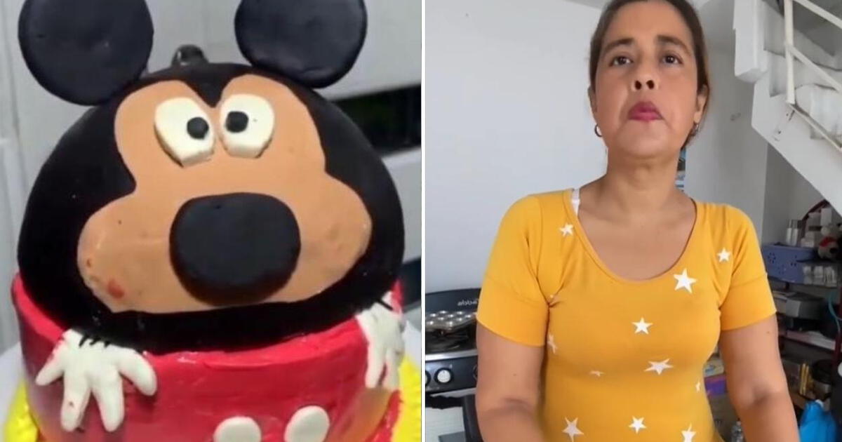 Facebook Viral Pastelera Que Preparó La Fallida Torta De Mickey Mouse Se Defiende De Las