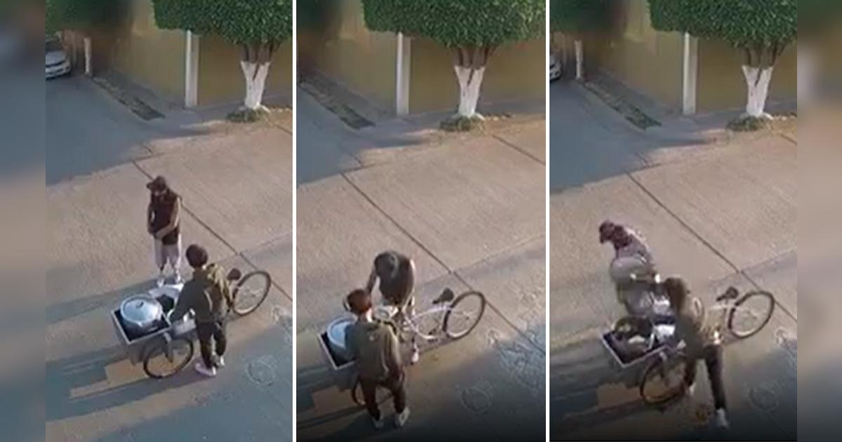 Facebook viral: vendedor de tamales se defiende de ladrón y lo golpea ...