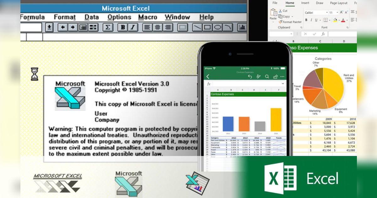 ¿Cuáles Son Las Tres Versiones Más Impactante Que Tuvo Excel? – EFNY