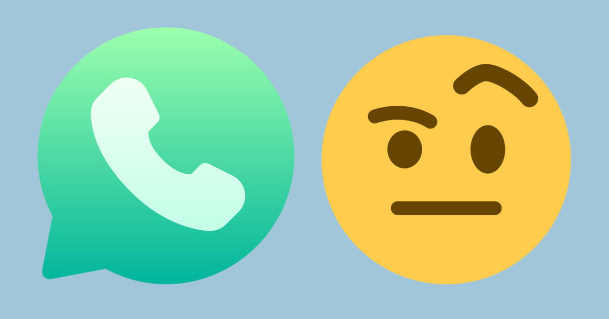 WhatsApp qu significa el emoji de la cara con la ceja levantada