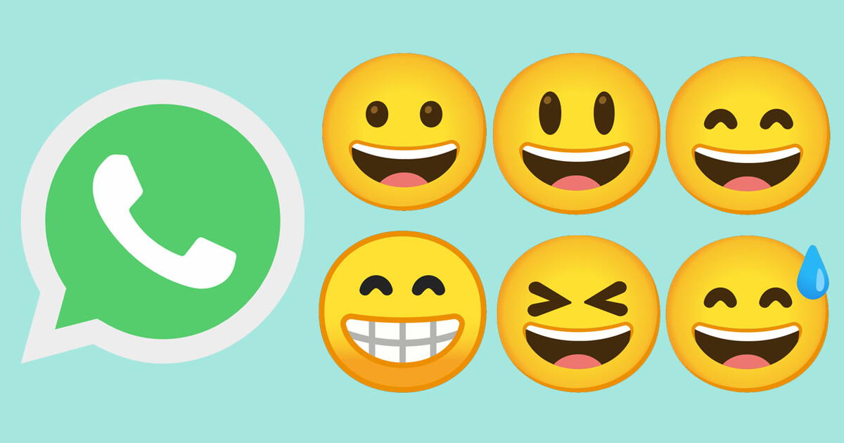 WhatsApp qu significan los 6 emojis de cara sonriente y cu ndo