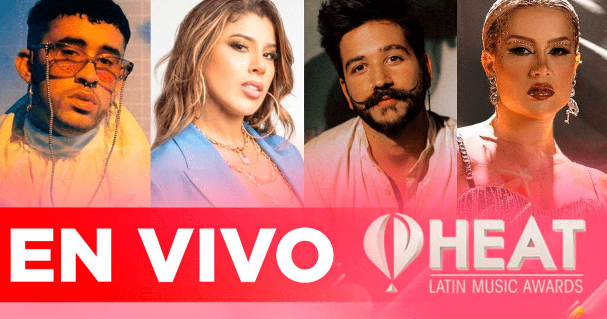 Premios Heat 2022 EN VIVO ONLINE GRATIS con Yahaira Plasencia y Leslie