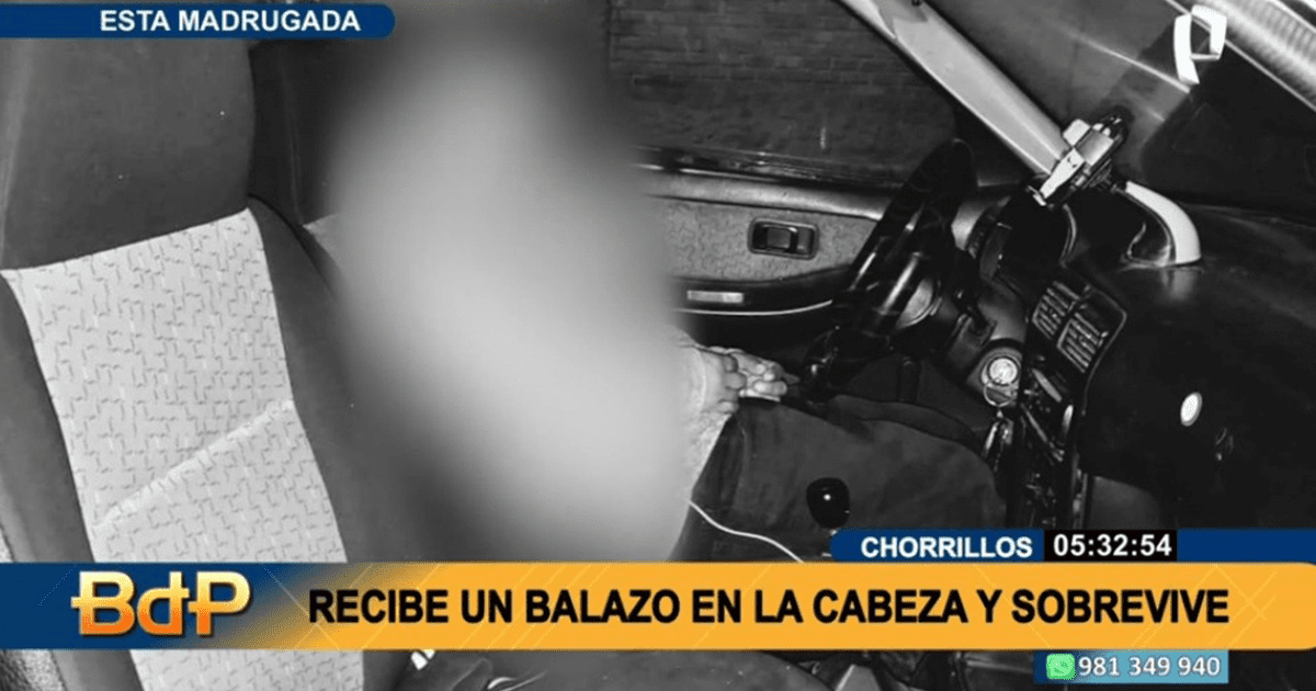 Chorrillos: Hombre Recibe Un Disparo En La Cabeza Y Sobrevive ...