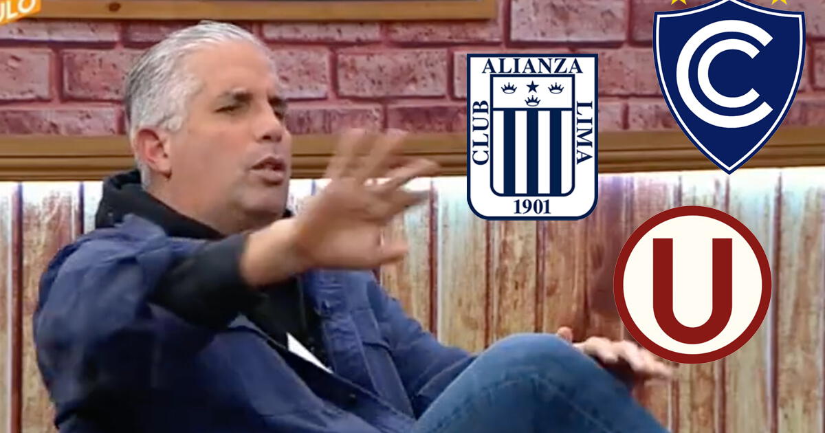 Diego Rebagliati Arremete Contra Alianza Lima, Universitario Y Cienciao ...