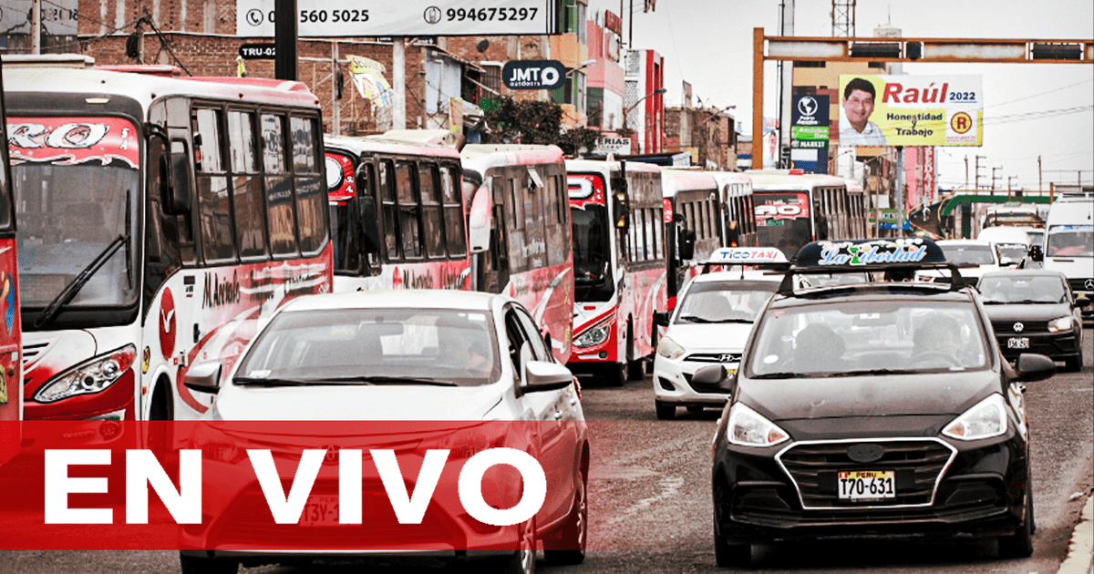 Paro De Transportistas Suspenden Protesta En Lima Y Callao Tras Llegar A Acuerdo Con El Mtc 3279