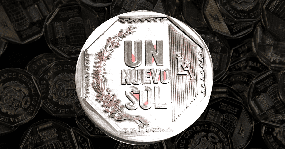Monedas de 1 sol de color rojo: conoce por qué están pintadas y cuál es