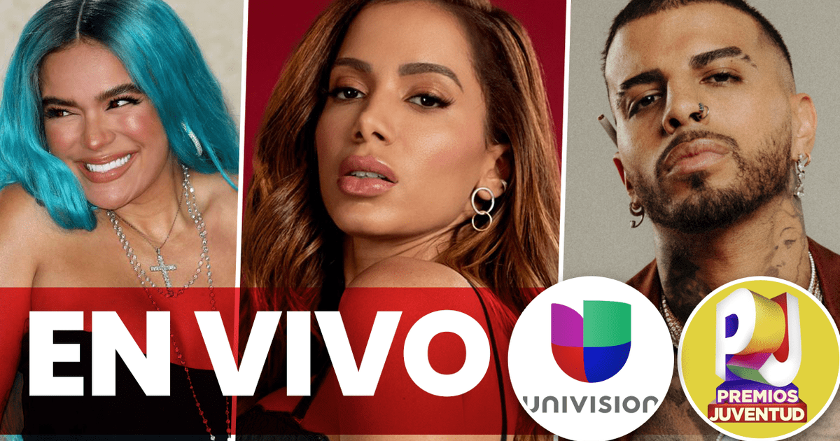 Univisión EN VIVO VER Premios Juventud 2022 EN VIVO por canal