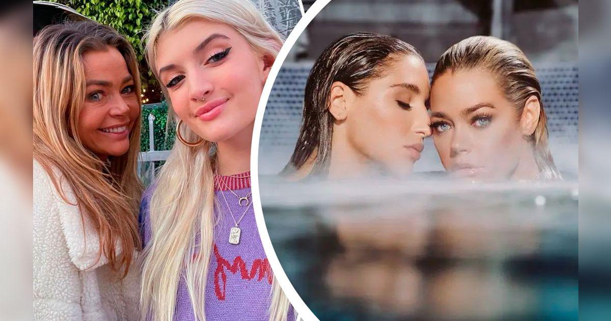 Denisse Richards, su hija Sami Sheen y la actriz porno Abella se unen
