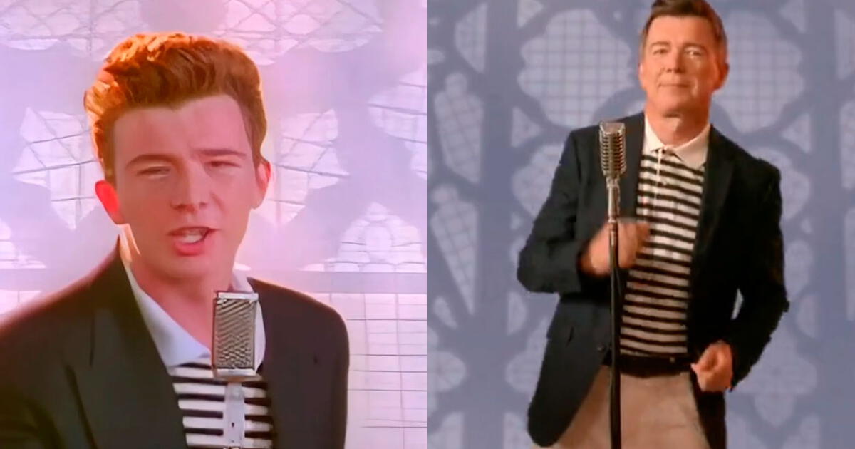 Twitter viral Rickroll Rick Astley interpreta Never gonna give you up después de años y