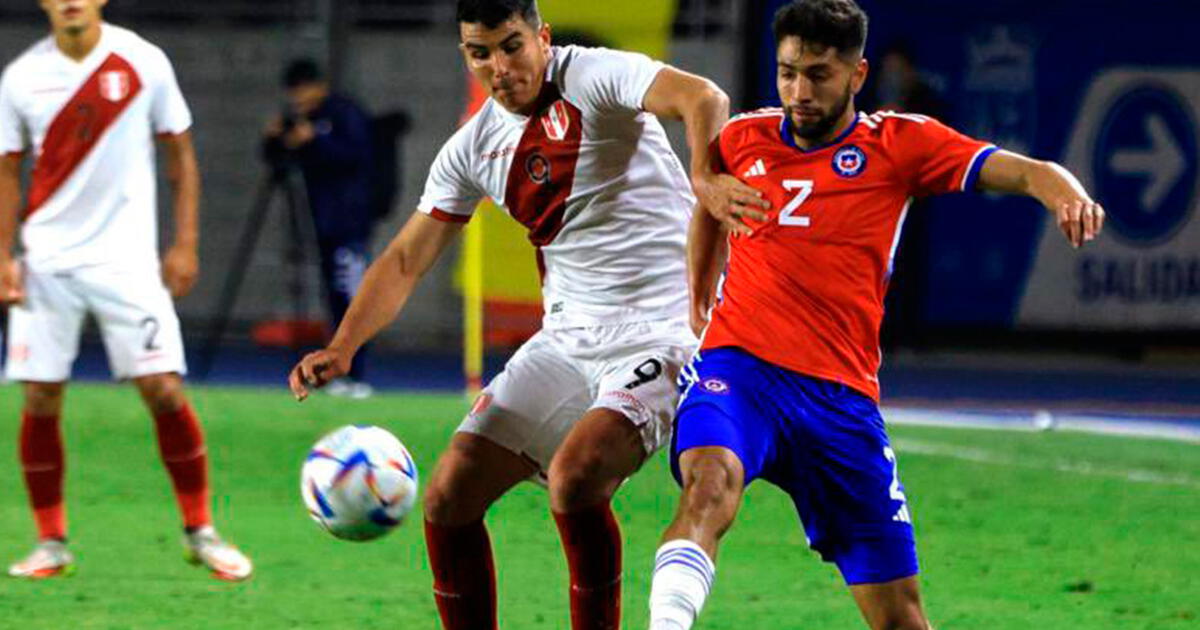 Resumen Perú vs Chile Sub 23 EN VIVO resumen y goles de la derrota de