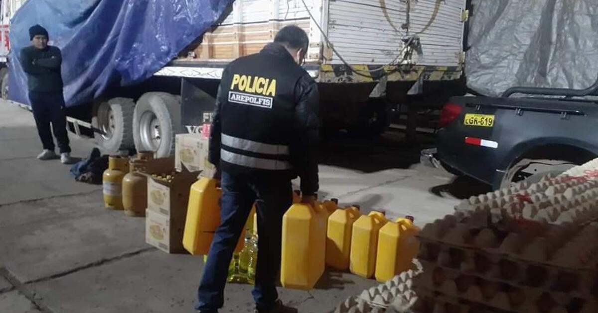 Puno: Intervienen Camión Que Trasladaba Contrabando Valorizado En Unos ...