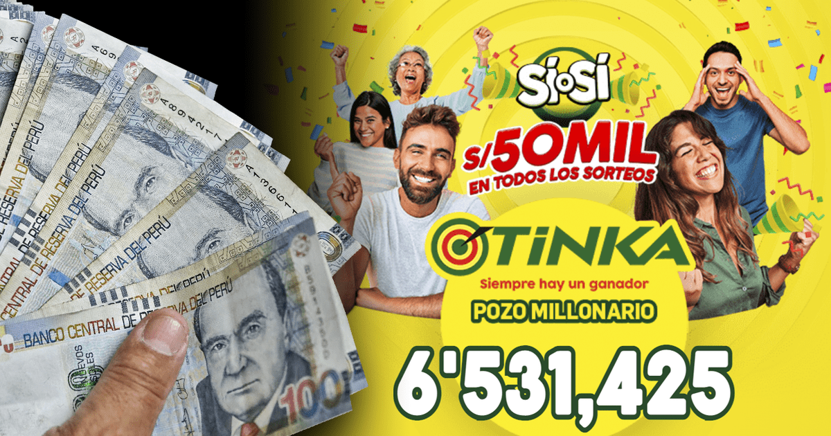 La Tinka Resultados Y Números Ganadores Del Domingo 18 De Setiembre De ...