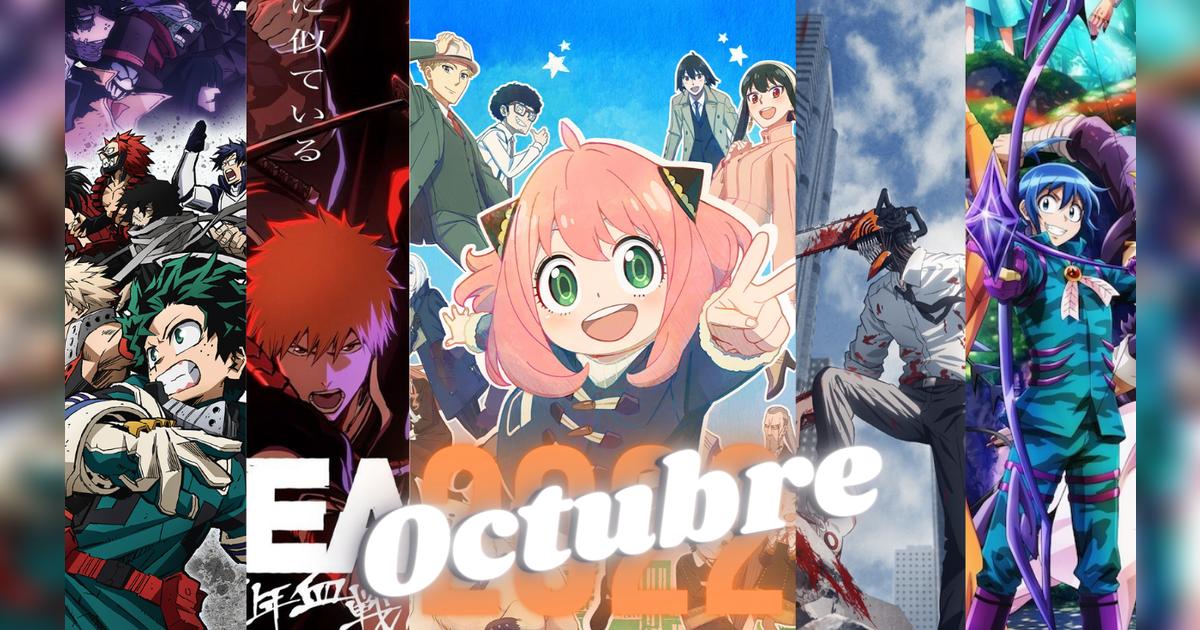 Estrenos anime octubre 2022 “SpyxFamily”, “Bleach” y otras series que