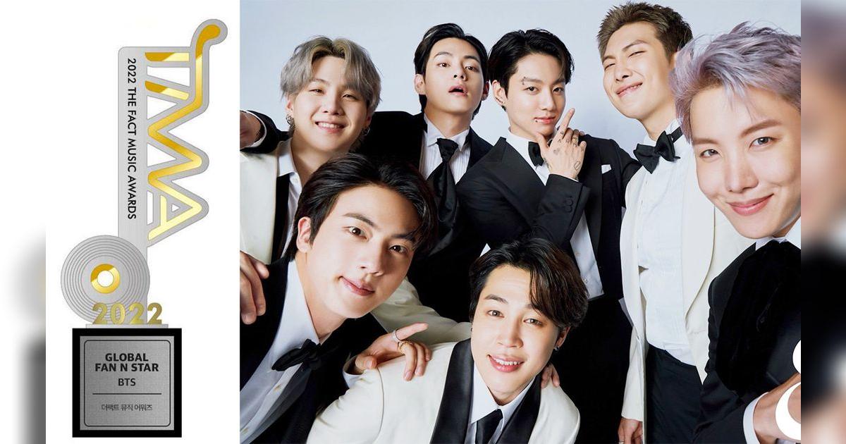 BTS en The Fact Music Awards 2022: cuántos premios ganó Bangtan antes