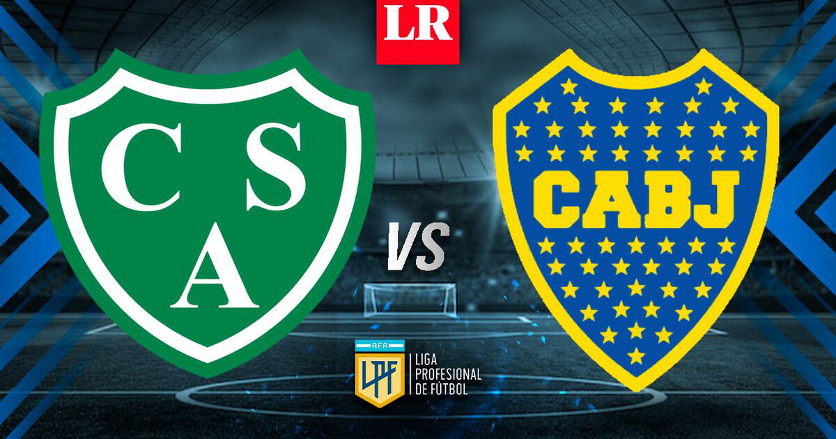 Liga Profesional Horario Sarmiento Boca Juniors