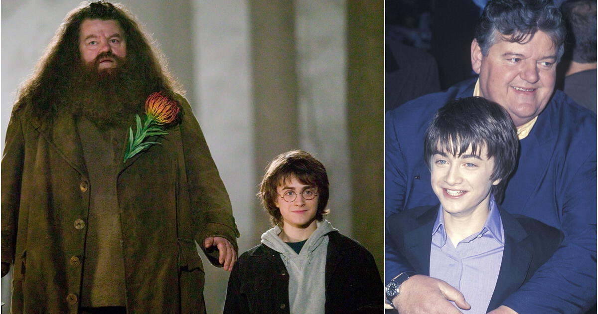 Daniel Radcliffe Se Despide De Su Querido Hagrid, Robbie Coltrane, Con ...