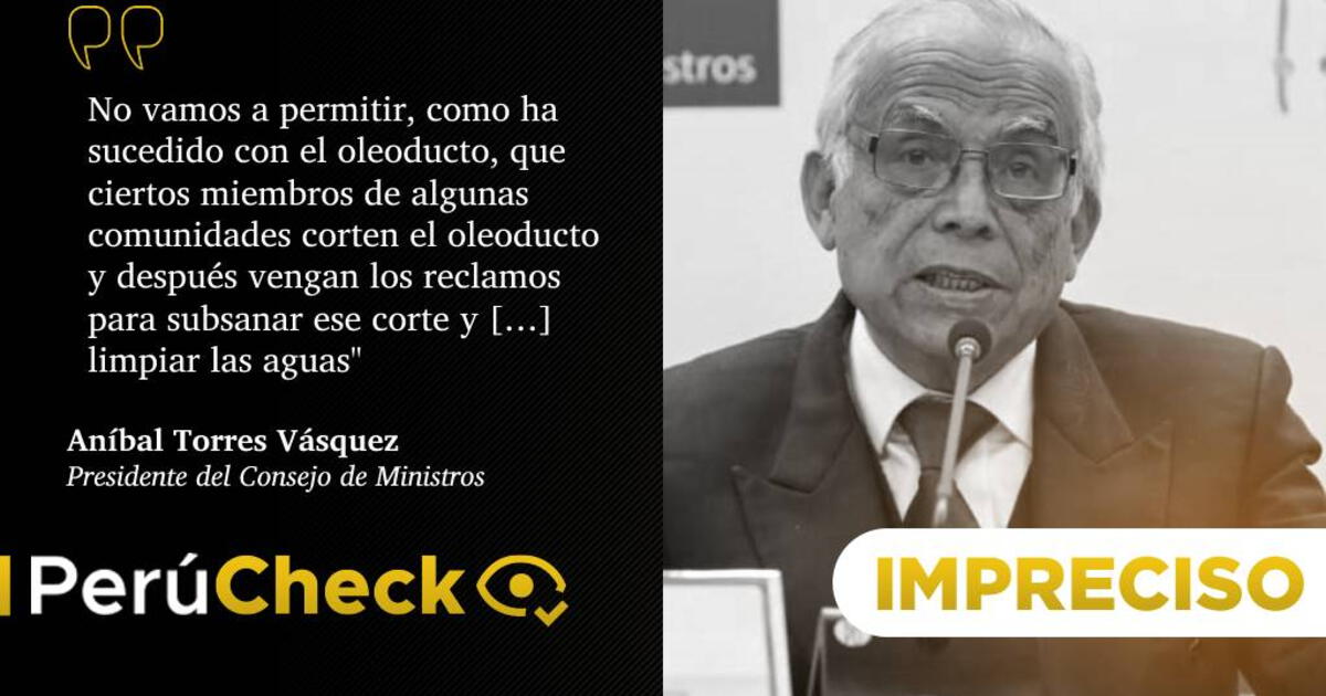 Es Impreciso Que Miembros De Comunidades Ind Genas Corten El Oleoducto