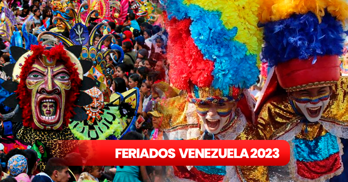 Calendario 2023 Con Feriados En Venezuela Días Festivos Feriados Calendarios Y Más Días No 4406
