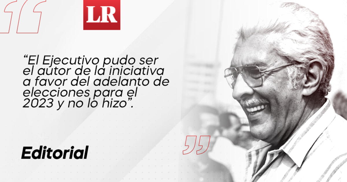 Elecciones El 2023 | Editorial | Opinión | La República