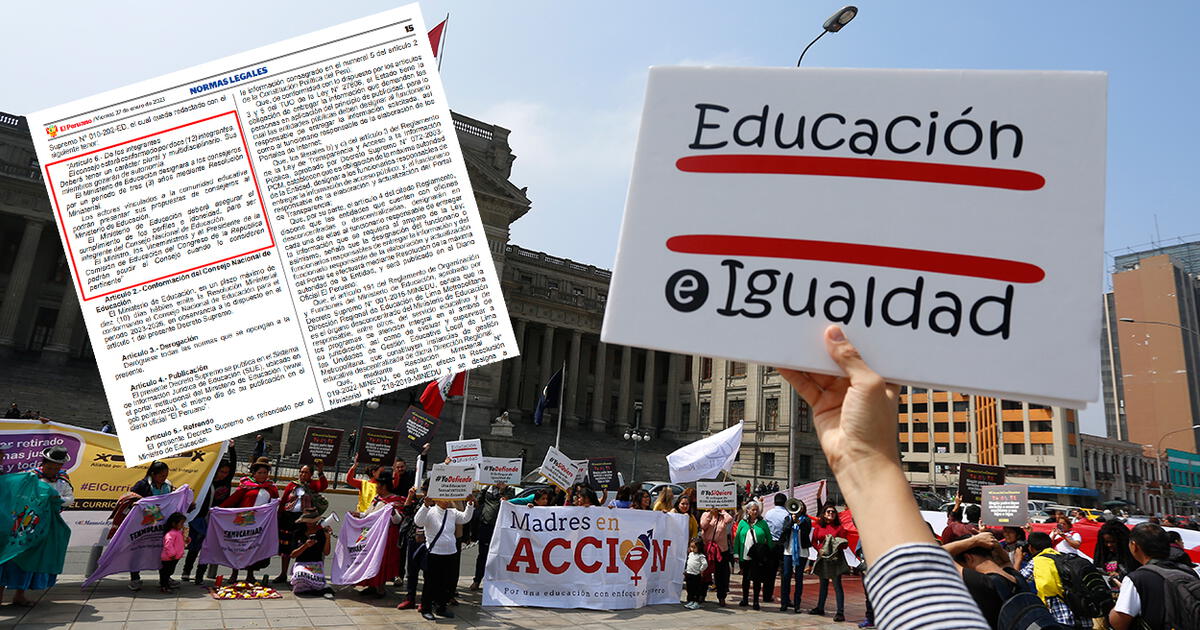 Ejecutivo Disolvió El Consejo Nacional De Educación: Sus Miembros Serán ...