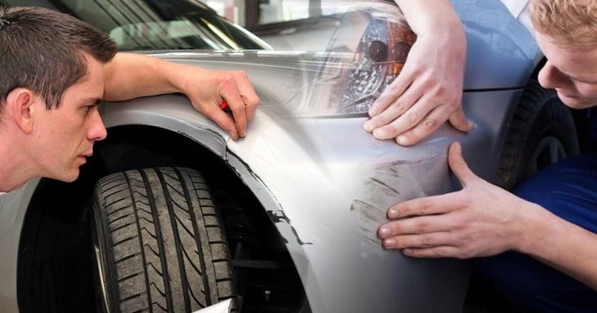 Cómo reparar los arañazos y abolladuras de un auto?