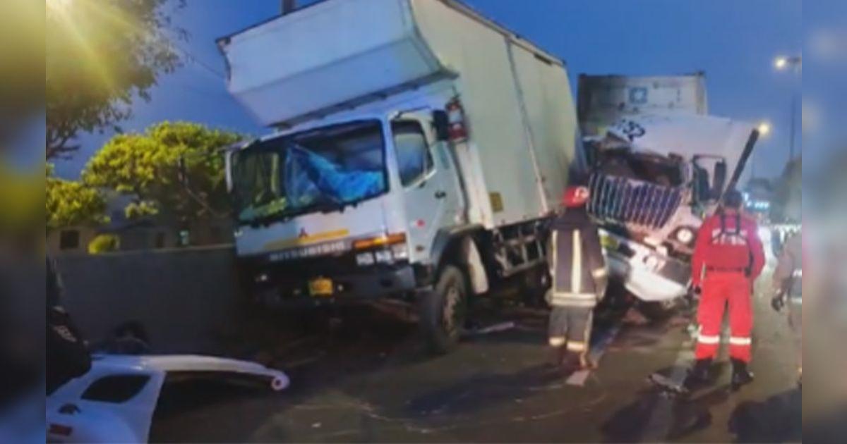 SJM: Triple choque en la Panamericana Sur deja un herido | exceso de ...