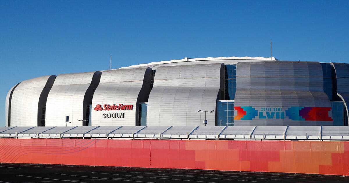 State Farm Stadium, el estadio sede del Super Bowl 2023