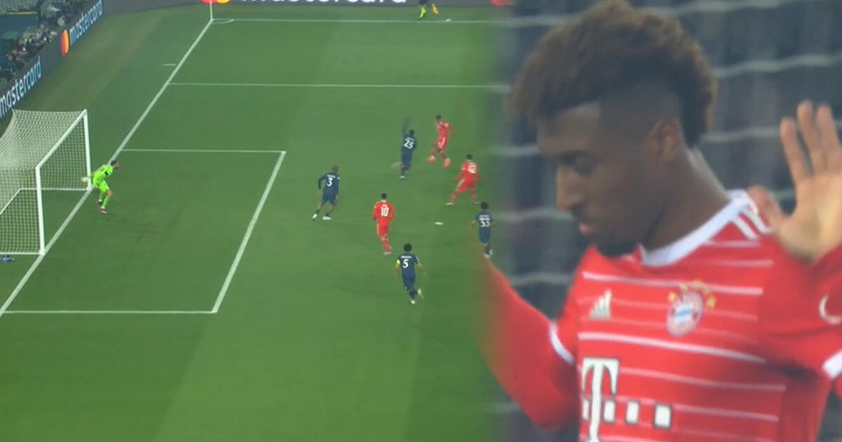 PSG Vs. Bayern Munich | Gol De Kingsley Coman Para El 1-0 Tras Un Error ...