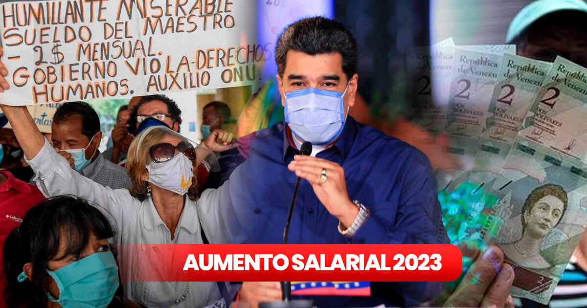 Aumento salarial en Venezuela que prometió Nicolás Maduro qué se sabe