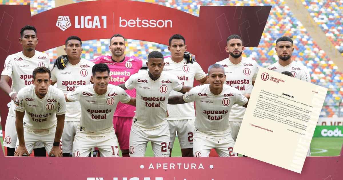 Universitario Confirma Que GolPerú Transmitirá El Clásico Ante Alianza ...