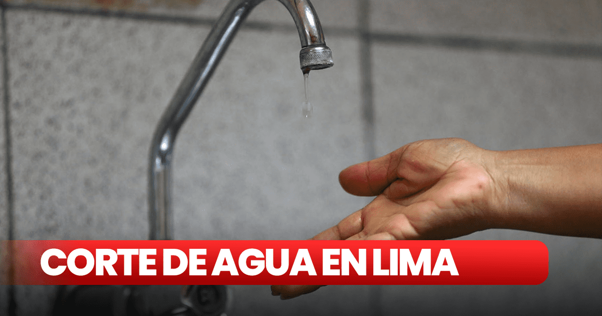 Sedapal En Vivo Corte De Agua En Lima Hoy En Qu Zonas De Santa Anita Sjm Villa El