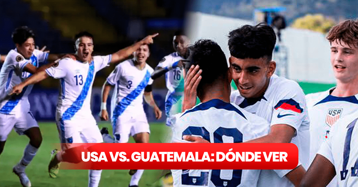 u17 Concacaf Estados Unidos vs Guatemala sub 17 sigue el partido en