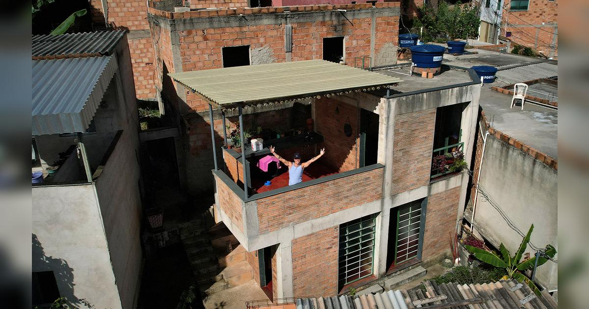 Así es la "humilde" vivienda de una favela en Brasil que ganó un premio