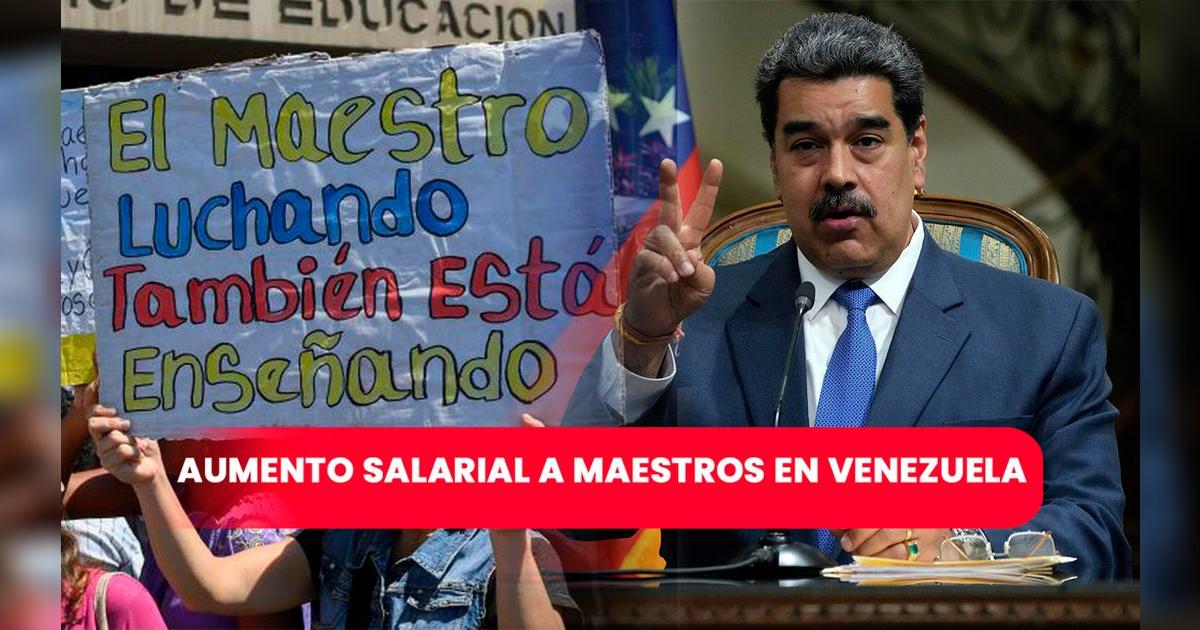 Aumento Salarial Para Docentes 2023 Cuáles Son Los Montos Actuales