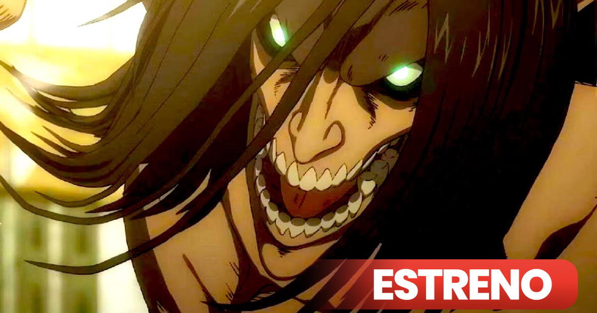 Attack on Titan Anime 4ª Temporada Parte 3: Onde assistir