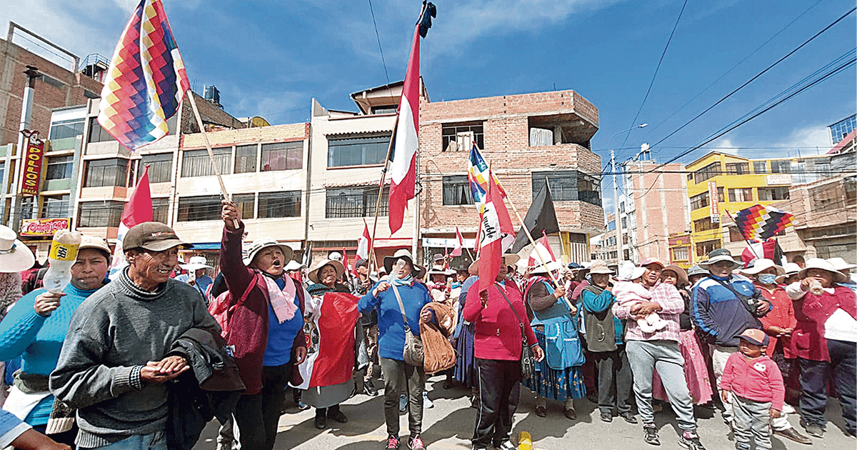 Protestas En Puno | Quechuas Se Movilizan En Solidaridad Con Aimaras ...