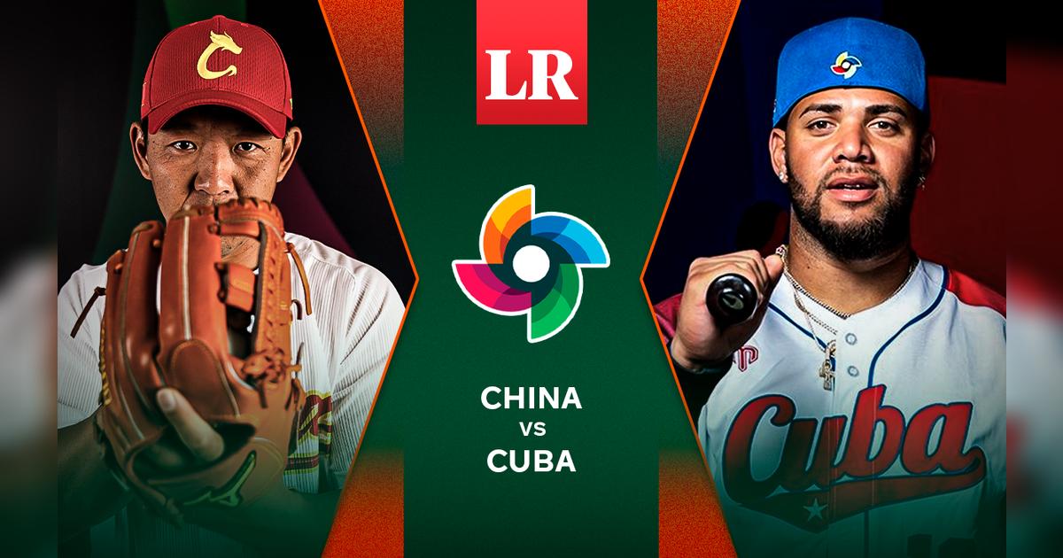 China Taipei vs. Cuba EN VIVO en el Clásico Mundial de Béisbol: cómo va ...