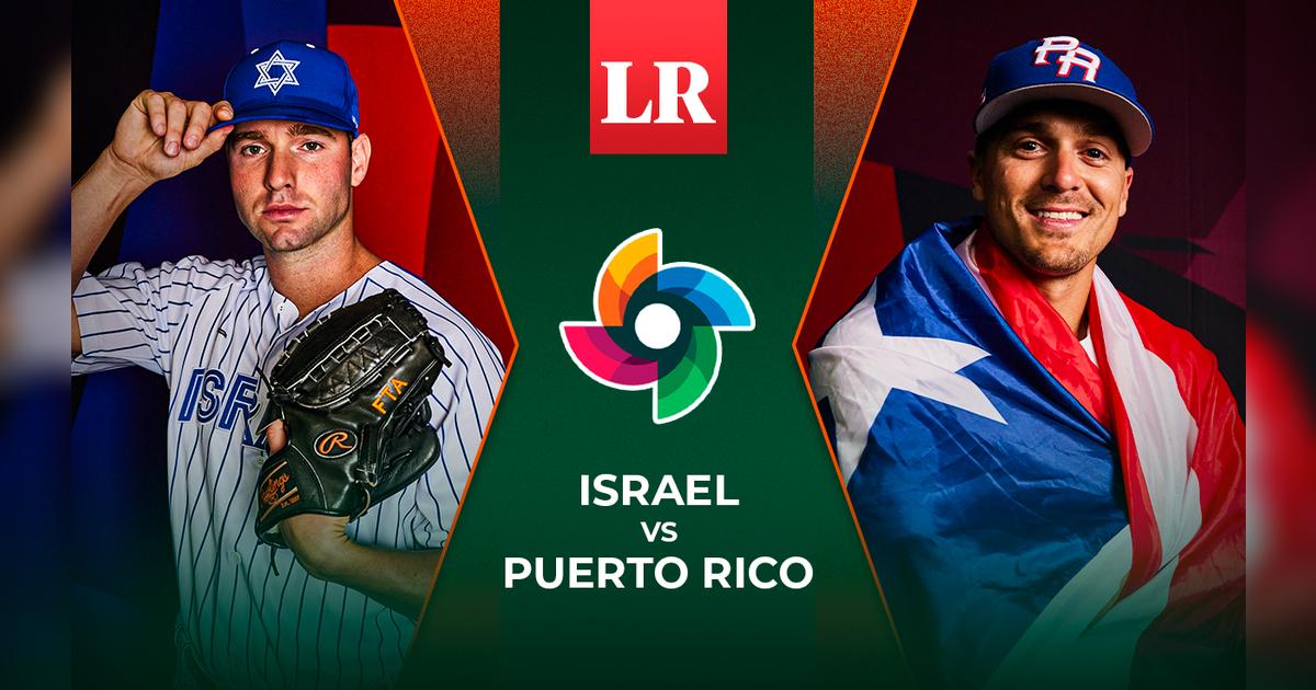 Israel vs Puerto Rico EN VIVO Clásico Mundial de Béisbol 2023 cómo