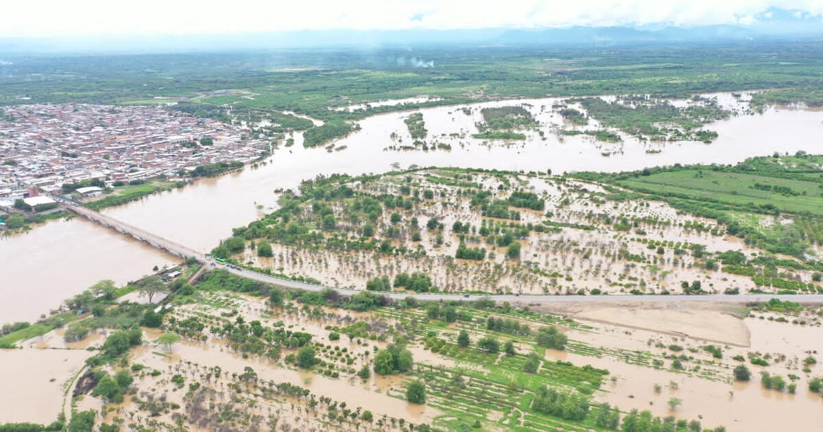 Piura | Río Piura Se Desborda E Inunda A Todo Tambogrande | Sociedad ...