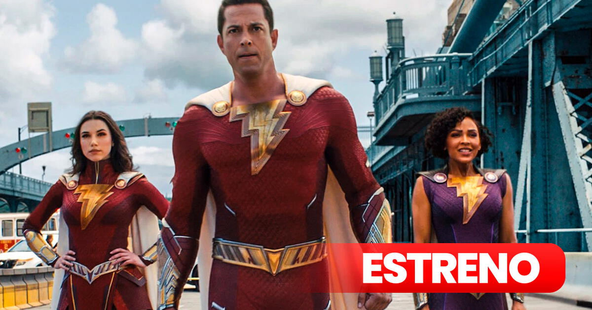 Shazam 2: La Furia De Los Dioses ESTRENO En Perú: ¿cuándo Se Estrena Y ...