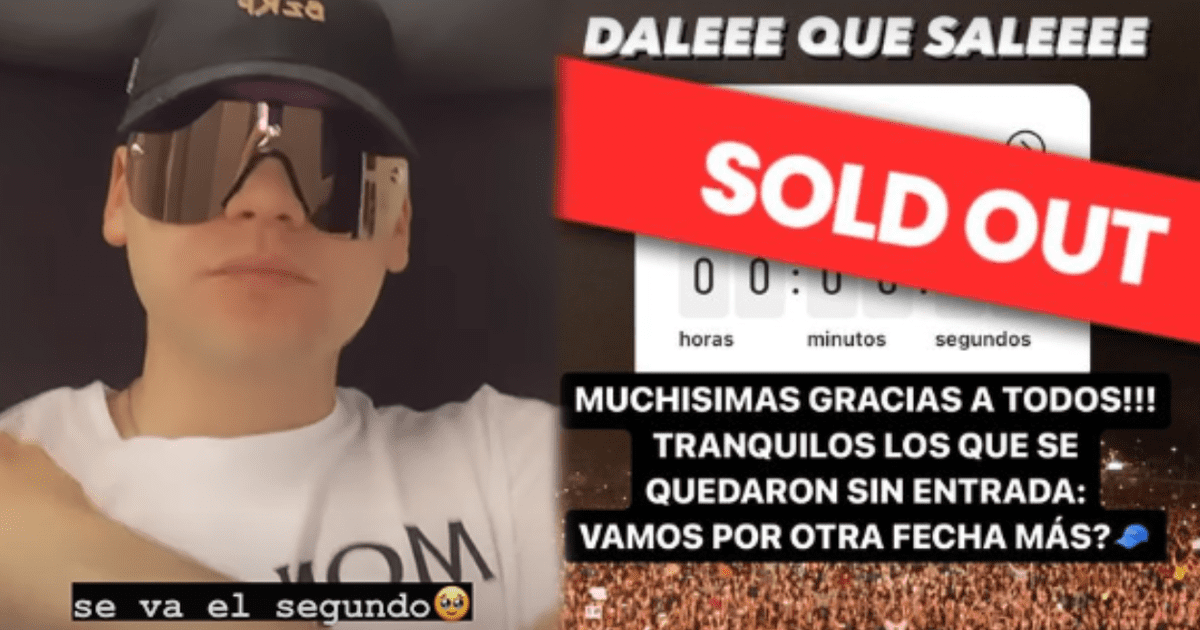 Bizarrap anuncia segunda fecha de show tras agotar venta de entradas en