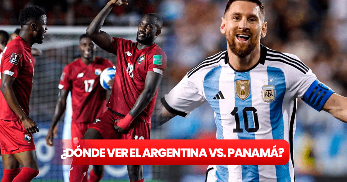 Panamá vs Argentina EN VIVO ONlLINE gratis A que hora y dónde ver en