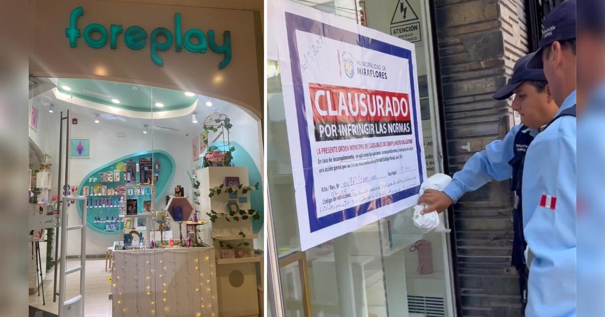 Municipalidad de Miraflores cierra la tienda de juguetes sexuales