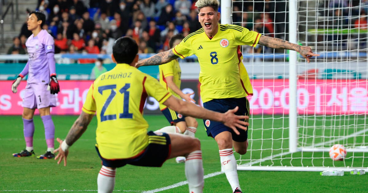 Resumen Y Goles | Colombia Empató 2-2 Con Corea Del Sur En Duelo De ...