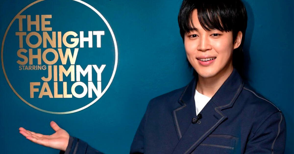 Jimin en show de Jimmy Fallon, performance en vivo de "Like Crazy