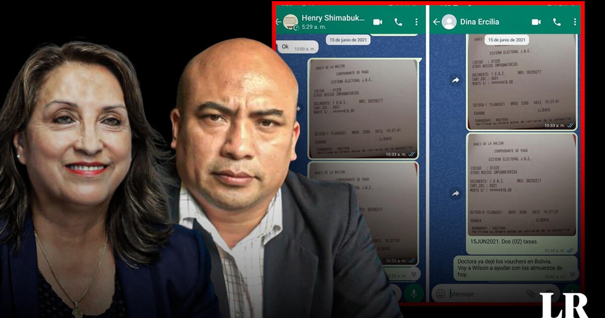 Chats De Dina Boluarte Y Henry Shimabukuro Los Pagos Que Realizó El Investigado En Campaña 4934